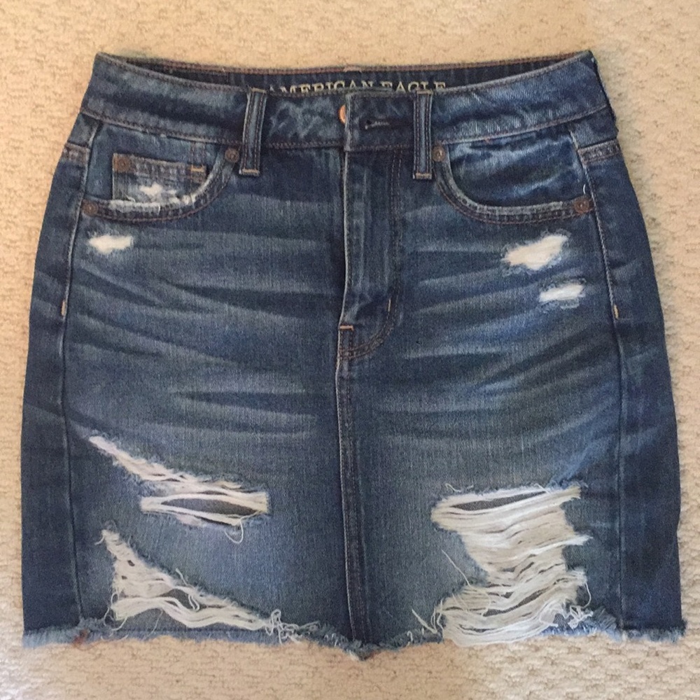 American Eagle jean skirt